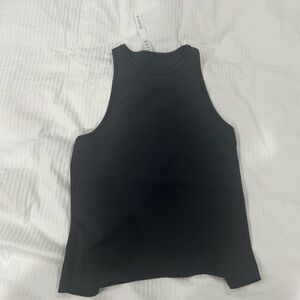 Lululemon Athletica Black Fitted Sleeveless Tank Top